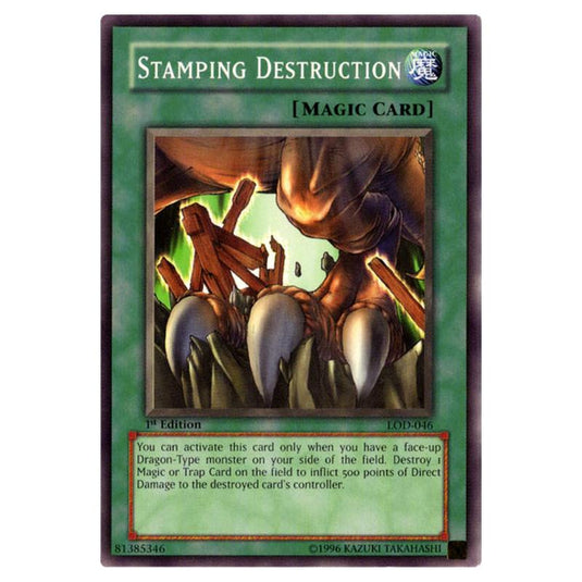 Yu-Gi-Oh! - Legacy of Darkness - Stamping Destruction (Common) LOD-046