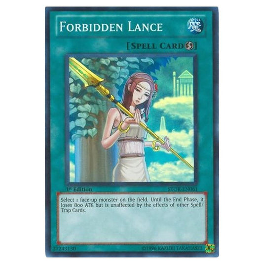 Yu-Gi-Oh! - Storm of Ragnarok - Forbidden Lance (Super Rare) STOR-EN061