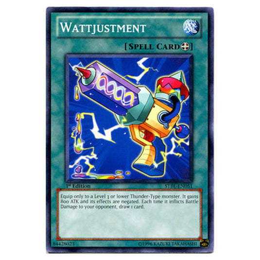 Yu-Gi-Oh! - Starstrike Blast - Wattjustment (Common) - STBL-EN051