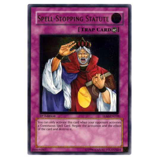 Yu-Gi-Oh! - The Lost Millennium - Spell-Stopping Statute (Ultimate Rare) TLM-EN058