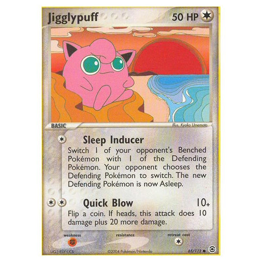 Pokemon - EX Series - FireRed & LeafGreen - Jigglypuff - 65/112