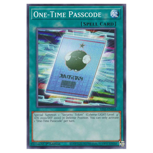 Yu-Gi-Oh! - 2-Player Starter Set - One-Time Passcode (Common) STAS-EN016
