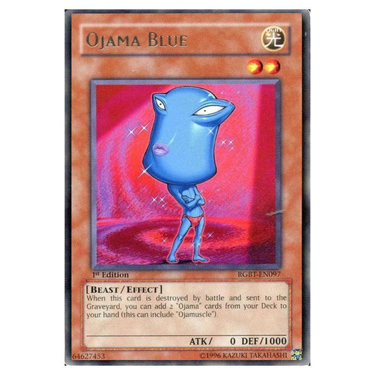 Yu-Gi-Oh! - Raging Battle - Ojama Blue (Rare) RGBT-EN097 Yu-Gi-Oh! - Raging Battle - Ojama Blue (Rare) RGBT-EN097