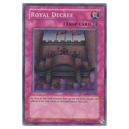 Yu-Gi-Oh! - Dark Beginning 2 - Royal Decree (Super Rare) DB2-EN106