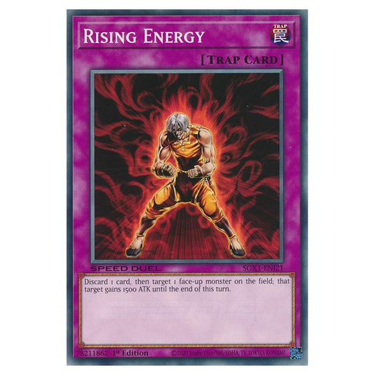 Yu-Gi-Oh! - Speed Duel GX - Duel Academy Box - Rising Energy (Common) SGX1-ENI21