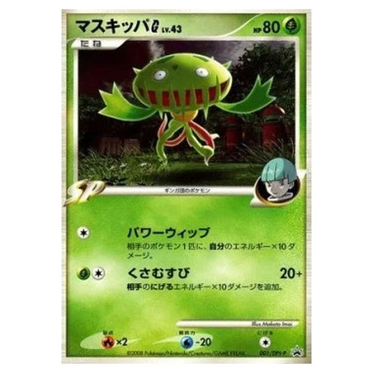 Pokemon - DPt - Promos - Carnivine G Lv.43 - 0001/047