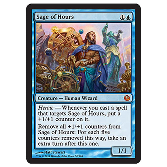 Magic the Gathering - Journey into Nyx - Sage of Hours - 50/165