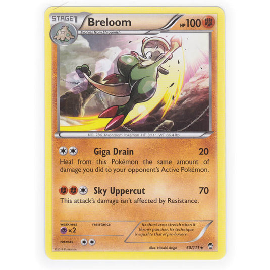 Pokemon - XY Furious Fists - Breloom - 50/111