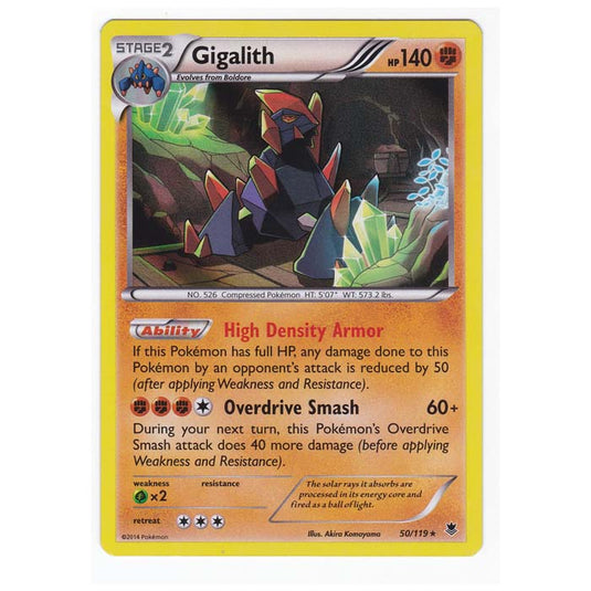 Pokemon - XY Phantom Forces - Gigalith - 50/119