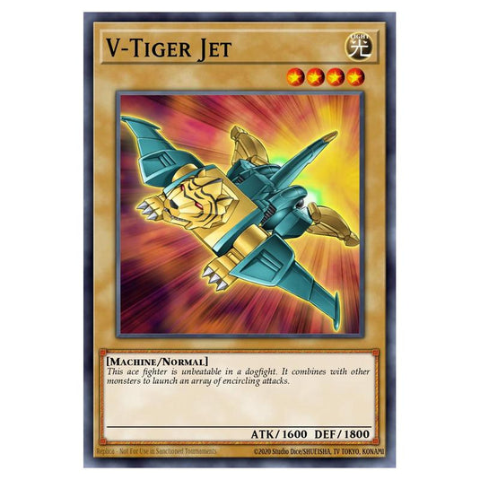 Yu-Gi-Oh! - Speed Duel GX - Duel Academy Box - V-Tiger Jet (Common) SGX1-ENC04