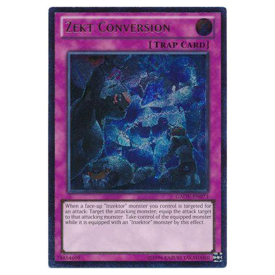 Yu-Gi-Oh! - Galactic Overlord - Zekt Conversion (Ultimate Rare) GAOV-EN073