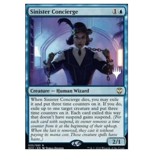 Magic The Gathering - Commander: Streets of New Capenna Promos - Sinister Concierge - 030/281