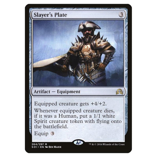 Magic the Gathering - Shadows over Innistrad - Slayer\\'s Plate - 264/297