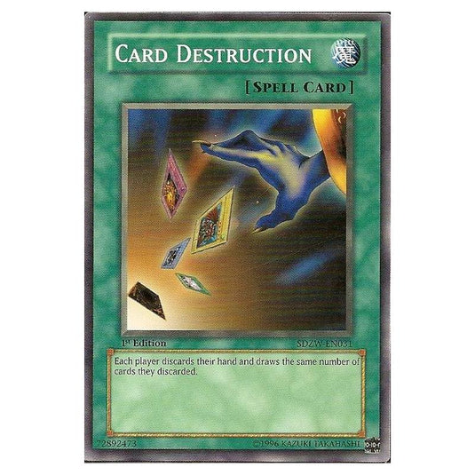Yu-Gi-Oh! - Zombie World Structure Deck - Card Destruction (Common) SDZW-EN031