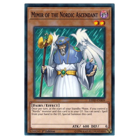 Yu-Gi-Oh! - Legendary Hero Decks - Mimir of the Nordic Ascendant (Common) LEHD-ENB09
