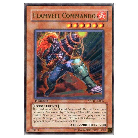 Yu-Gi-Oh! - Ancient Prophecy - Flamvell Commando (Ultra Rare) ANPR-EN086