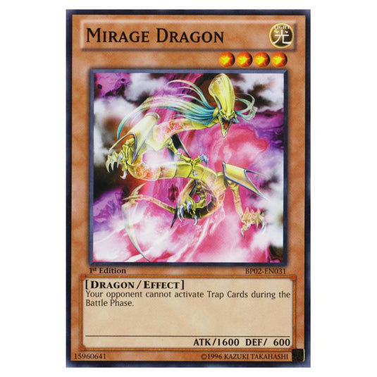 Yu-Gi-Oh! - Battle Pack 2 - War of the Giants - Mirage Dragon (Common) BP02-EN031