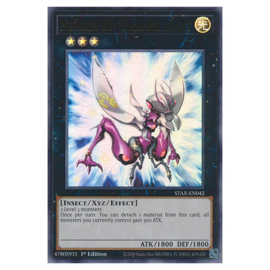 Yu-Gi-Oh! - 2-Player Starter Set - Number 20: Giga-Brilliant (Ultra Rare) STAX-EN042