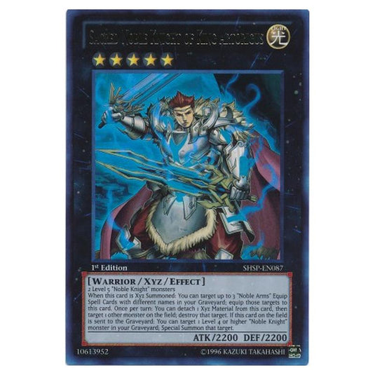 Yu-Gi-Oh! - Shadow Specters - Sacred Noble Knight of King Artorigus (Ultra Rare) SHSP-EN087