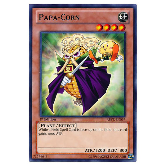 Yu-Gi-Oh! - Abyss Rising - Papa-Corn (Rare) ABYR-EN097