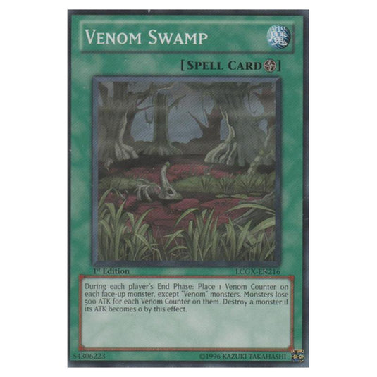 Yu-Gi-Oh! - Legendary Collection 2 - The Duel Academy Years Mega Pack - Venom Swamp (Common) LCGX-EN216