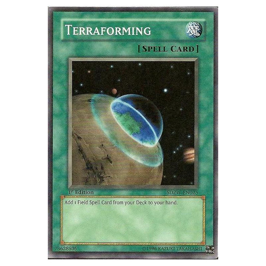Yu-Gi-Oh! - Zombie World Structure Deck - Terraforming (Common) SDZW-EN025