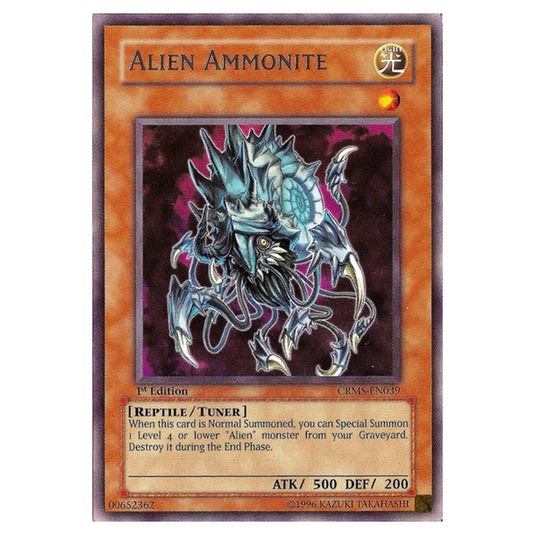 Yu-Gi-Oh! - Crimson Crisis - Alien Ammonite (Rare) CRMS-EN039