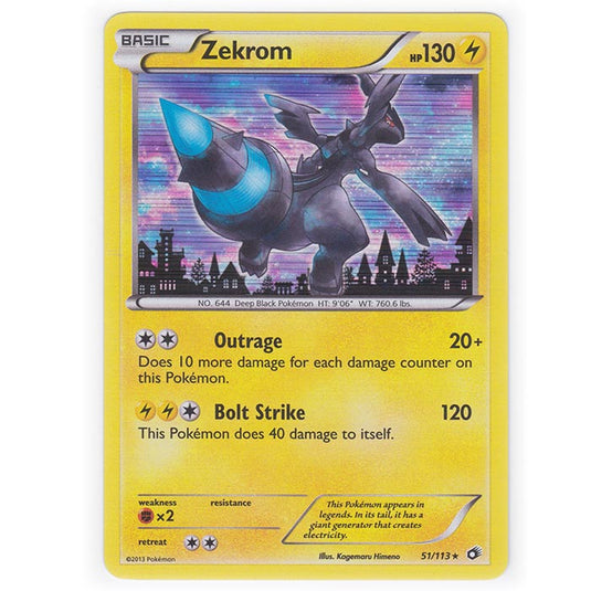 Pokemon - Black & White - Legendary Treasures - Zekrom - 51/113