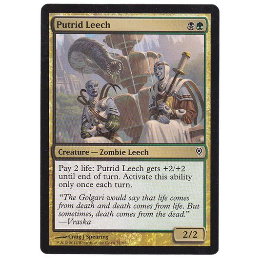 Magic the Gathering - Jace vs Vraska - Putrid Leech - 51/88