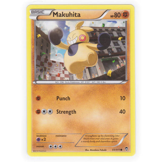 Pokemon - XY Furious Fists - Makuhita - 51/111