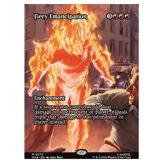 Magic The Gathering - Marvel Universe - Fiery Emancipation - 0070