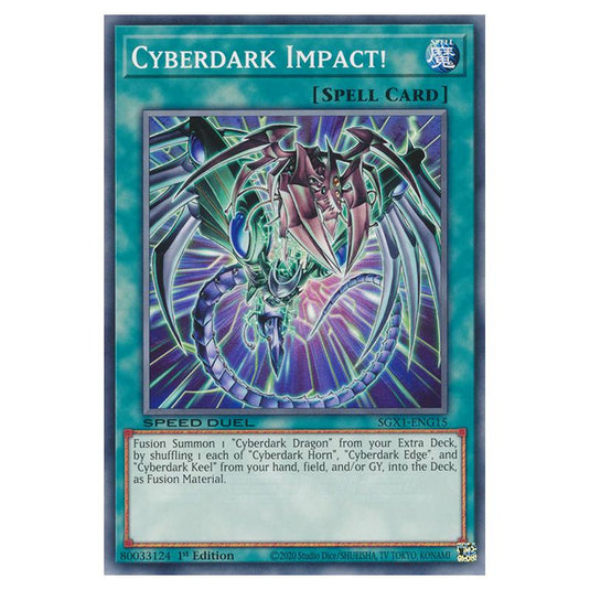 Yu-Gi-Oh! - Speed Duel GX - Duel Academy Box - Cyberdark Impact! (Common) SGX1-ENG15