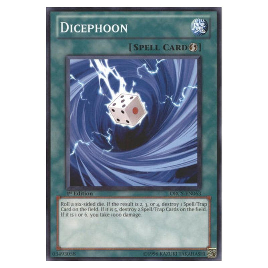 Yu-Gi-Oh! - Order of Chaos - Dicephoon (Short Print) ORCS-EN063