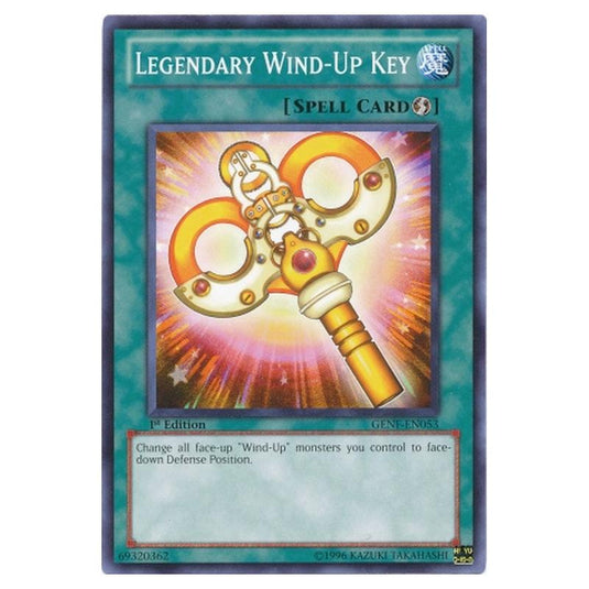Yu-Gi-Oh! - Generation Force - Legendary Wind-Up Key (Common) GENF-EN053