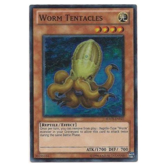 Yu-Gi-Oh! - Hidden Arsenal 3 - Worm Tentacles (Super Rare) HA03-EN023