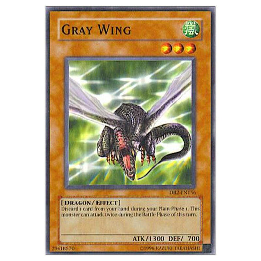 Yu-Gi-Oh! - Dark Beginning 2 - Gray Wing (Common) DB2-EN156