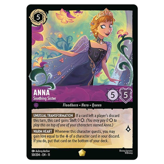 Lorcana - Winterspell - Anna - Soothing Sister (Legendary) - 050/204