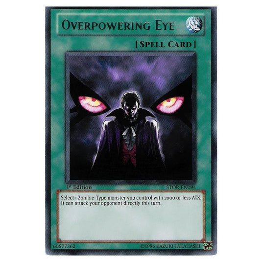 Yu-Gi-Oh! - Storm of Ragnarok - Overpowering Eye (Rare) STOR-EN094
