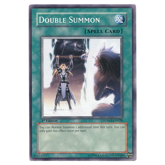 Yu-Gi-Oh! - Warriors' Strike Structure Deck - Double Summon (Common) SDWS-EN028