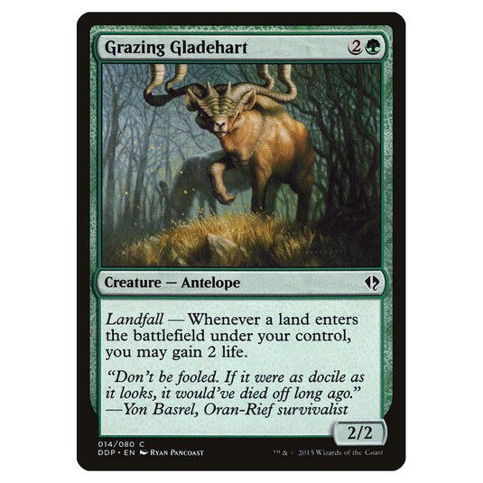 Magic the Gathering - Duel Decks: Zendikar vs. Eldrazi - Grazing Gladehart - 14