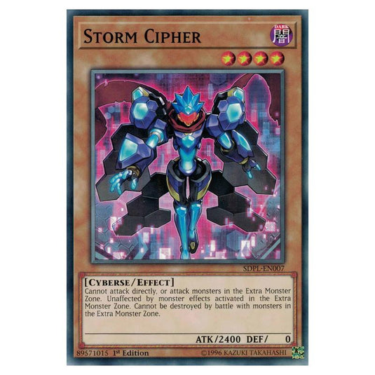 Yu-Gi-Oh! - Structure Deck - Powercode Link - Storm Cipher (Common) SDPL-EN007