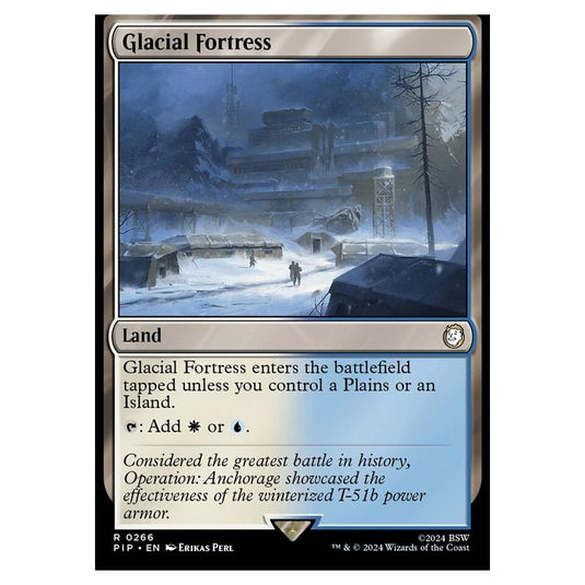 Magic The Gathering - Universes Beyond - Fallout - Glacial Fortress - 0266