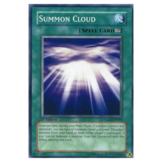Yu-Gi-Oh! - Gladiator\'s Assault - Summon Cloud (Common) GLAS-EN049