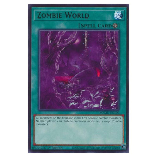 Yu-Gi-Oh! - Maze of Muertos - Zombie World (Rare) - MZMU-EN109