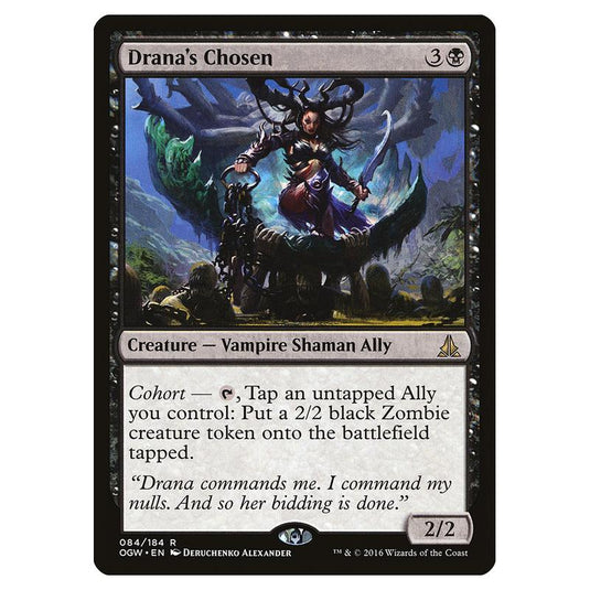 Magic the Gathering - Oath of the Gatewatch - Drana\\'s Chosen - 84/184
