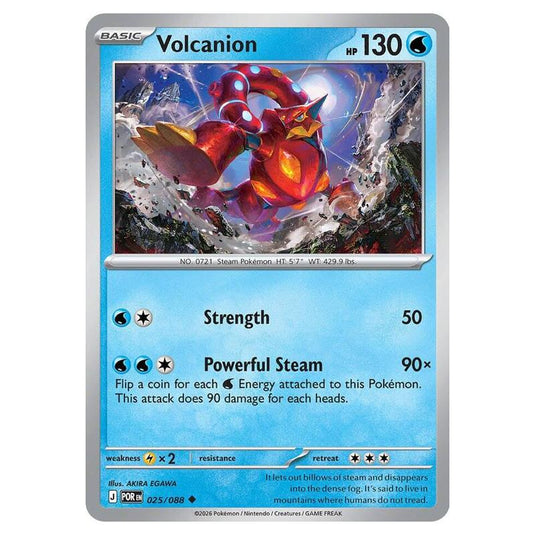 Pokemon - Mega Evolution - Perfect Order - Volcanion - 025/088