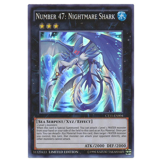 Yu-Gi-Oh! - 2014 Mega-Tins - Number 47: Nightmare Shark (Super Rare) CT11-EN004