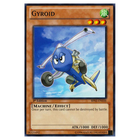 Yu-Gi-Oh! - Battle Pack 2 - War of the Giants - Gyroid (Common) BP02-EN036