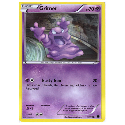 Pokemon - Black & White - Next Destinies - Grimer 52/99