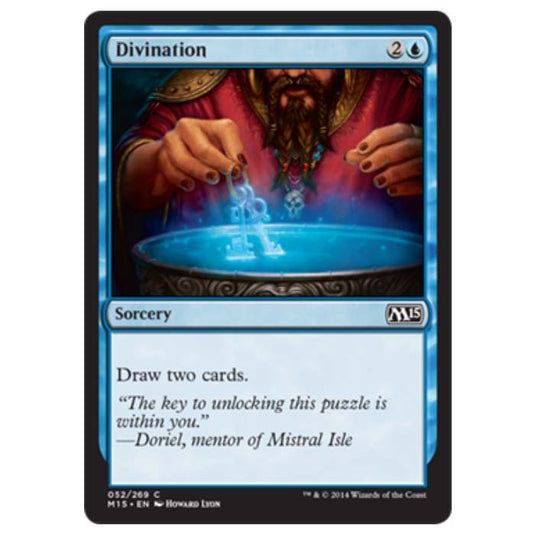 Magic the Gathering - M15 Core Set - Divination - 52/269